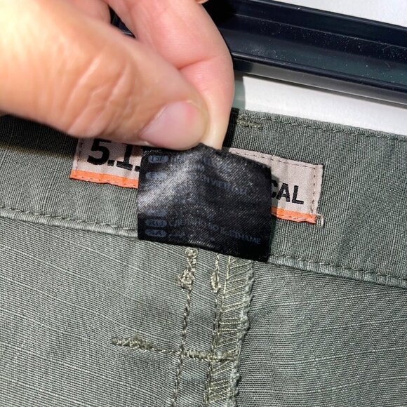 5.11 Tactical Taclite Pro Ripstop TDU Pants Mens Size 38x30 74273-190 Green - Picture 11 of 12